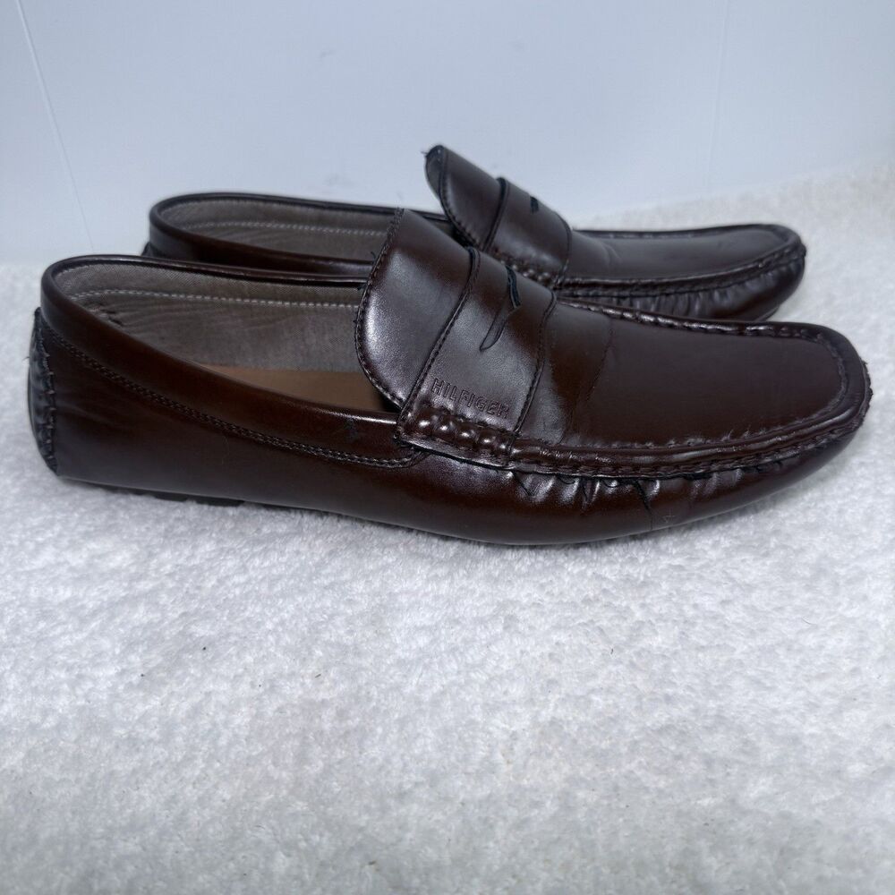 TOMMY HILFIGER Men's Amile Slip On Driver SIZE 10M